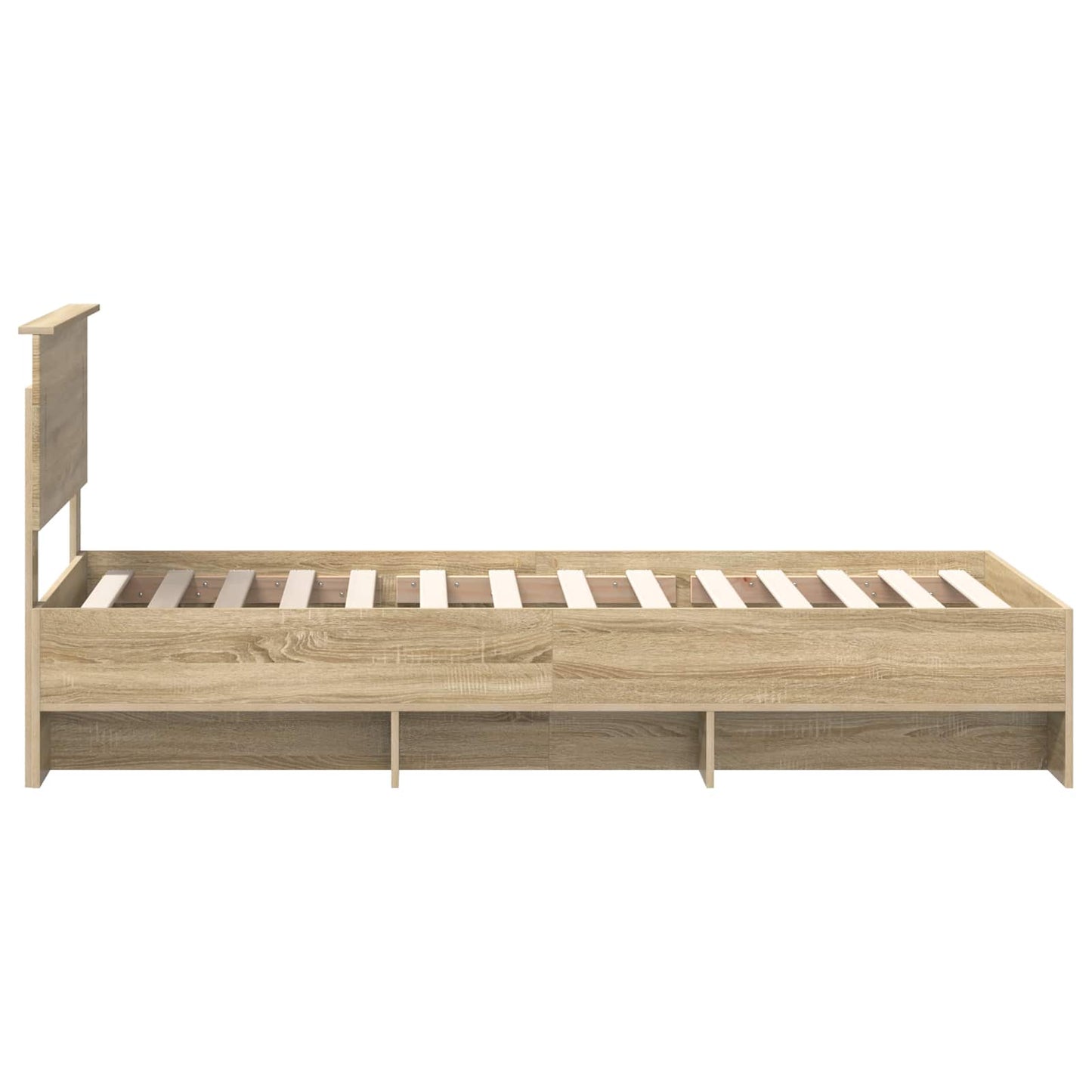 Struttura del letto Rovere Sonoma 80 x 200 cm Legno multistrato