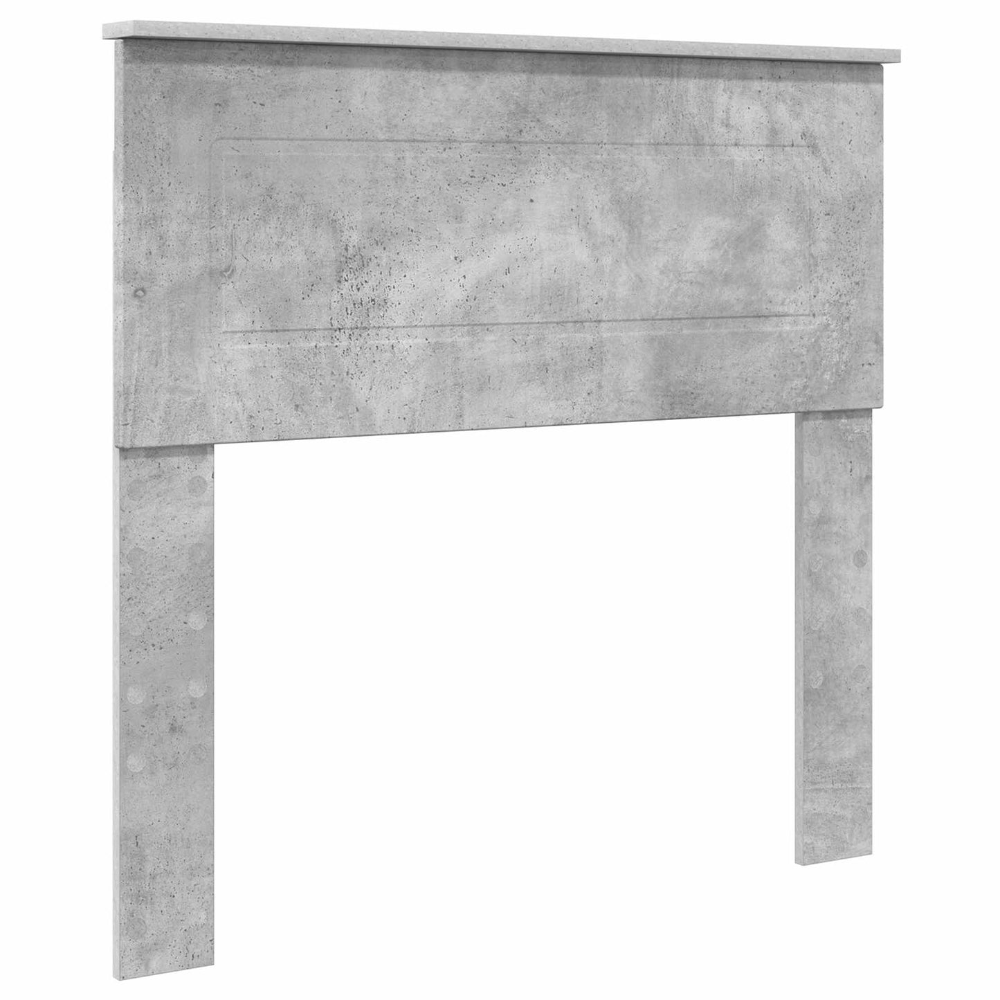 Struttura del letto con testiera Grigio cemento 80 x 200 cm | homemem39