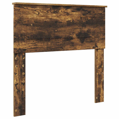 Struttura del letto Rovere fumé 80 x 200 cm Legno multistrato | homemem39