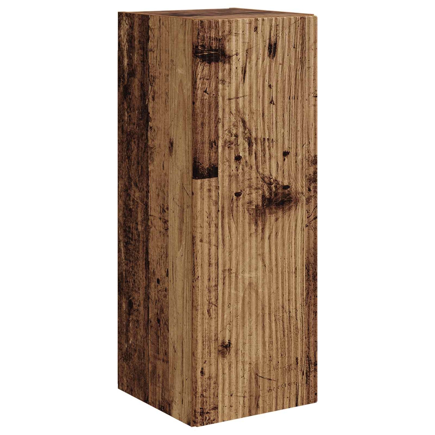 Set di Mobiletto da TV a Parete 4 pcs Legno vecchio | homemem39