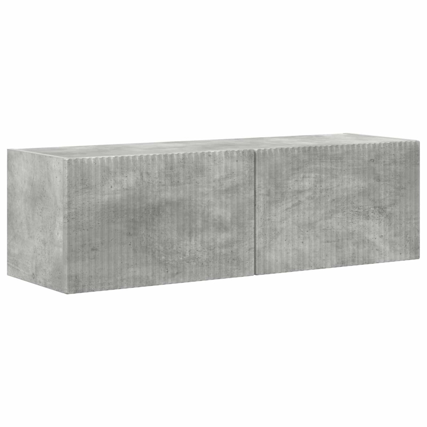 Set di Mobiletto da TV a Parete 4 pcs Grigio cemento | homemem39