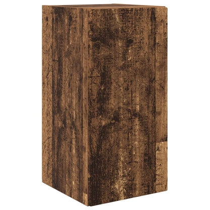 Set di Mobiletto da TV a Parete 4 pcs Legno vecchio