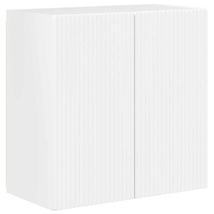 Montaggio a parete 6 pcs Bianco Lucido