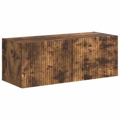 Montaggio a parete 6 pcs Rovere fumé