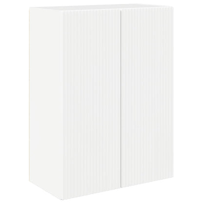 Montaggio a parete 6 pcs Bianco Lucido