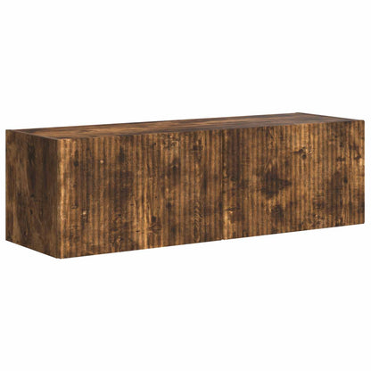 Montaggio a parete 6 pcs Rovere fumé