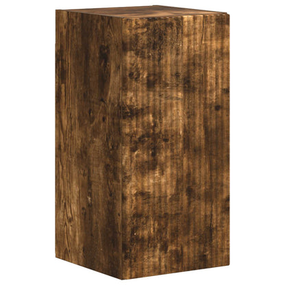 Set mobile TV 4 pcs Rovere fumé Legno multistrato