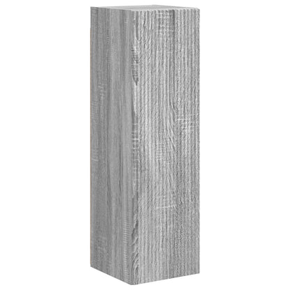 Set mobile TV 4 pcs Grigio Sonoma Legno multistrato