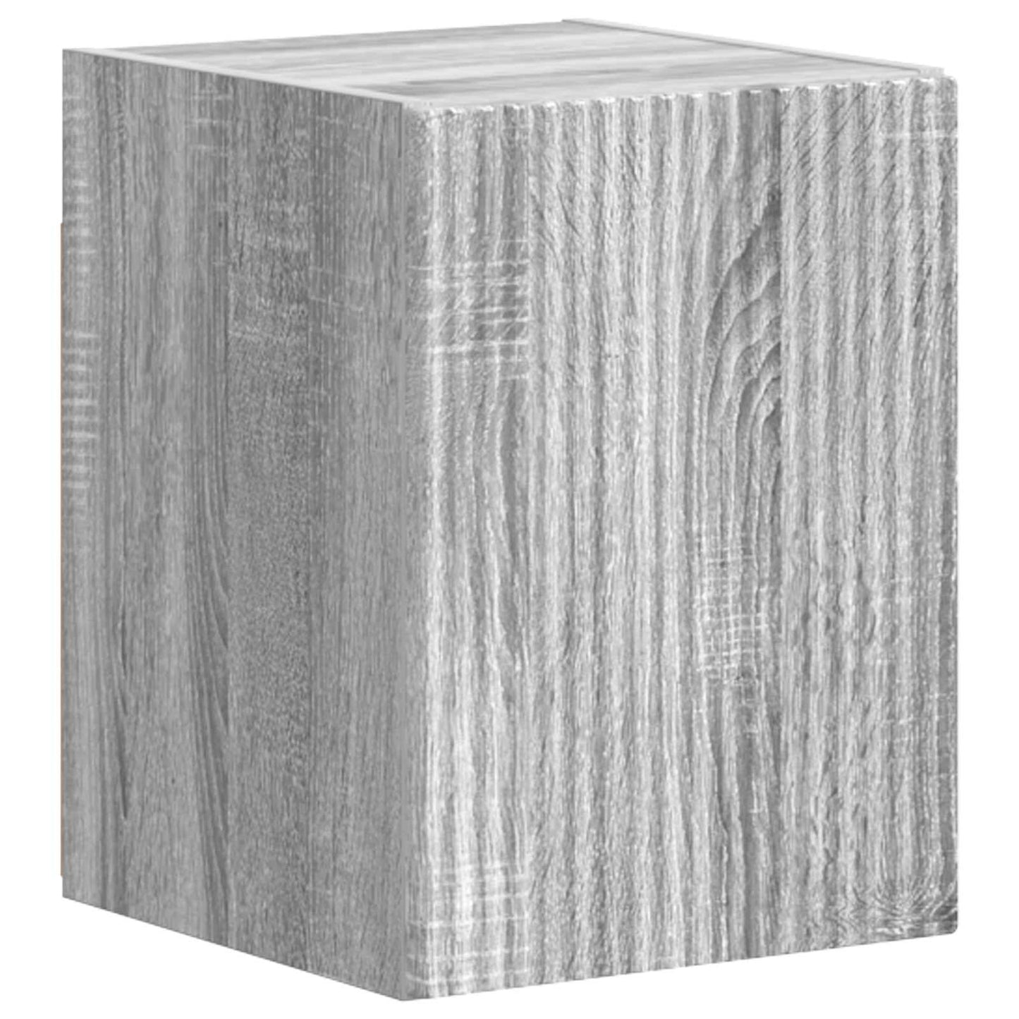 Set mobile TV 4 pcs Grigio Sonoma Legno multistrato