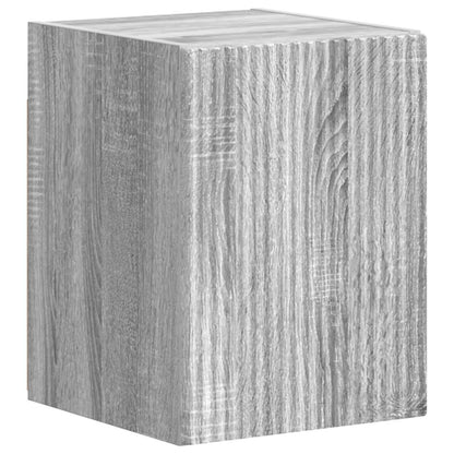 Set mobile TV 4 pcs Grigio Sonoma Legno multistrato