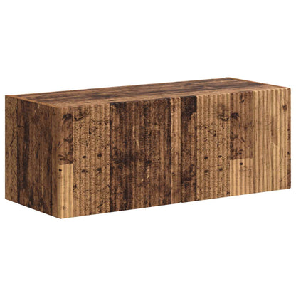 Set mobile TV 4 pcs Legno vecchio Legno multistrato