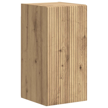 Set mobile TV 4 pcs Rovere artigianale Legno multistrato