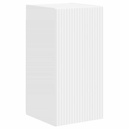 Set mobile TV 4 pcs Bianco Lucido Legno multistrato