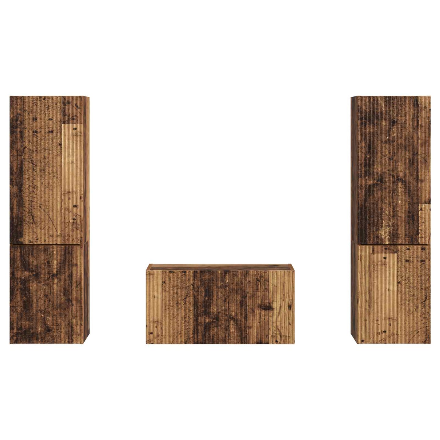 3 pcs Legno vecchio
