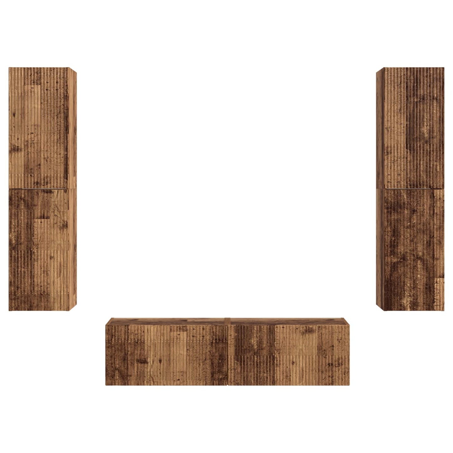 3 pcs Legno vecchio