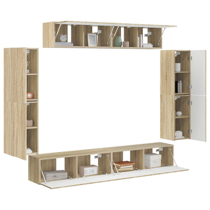 Mobile TV 4 pcs Rovere Sonoma