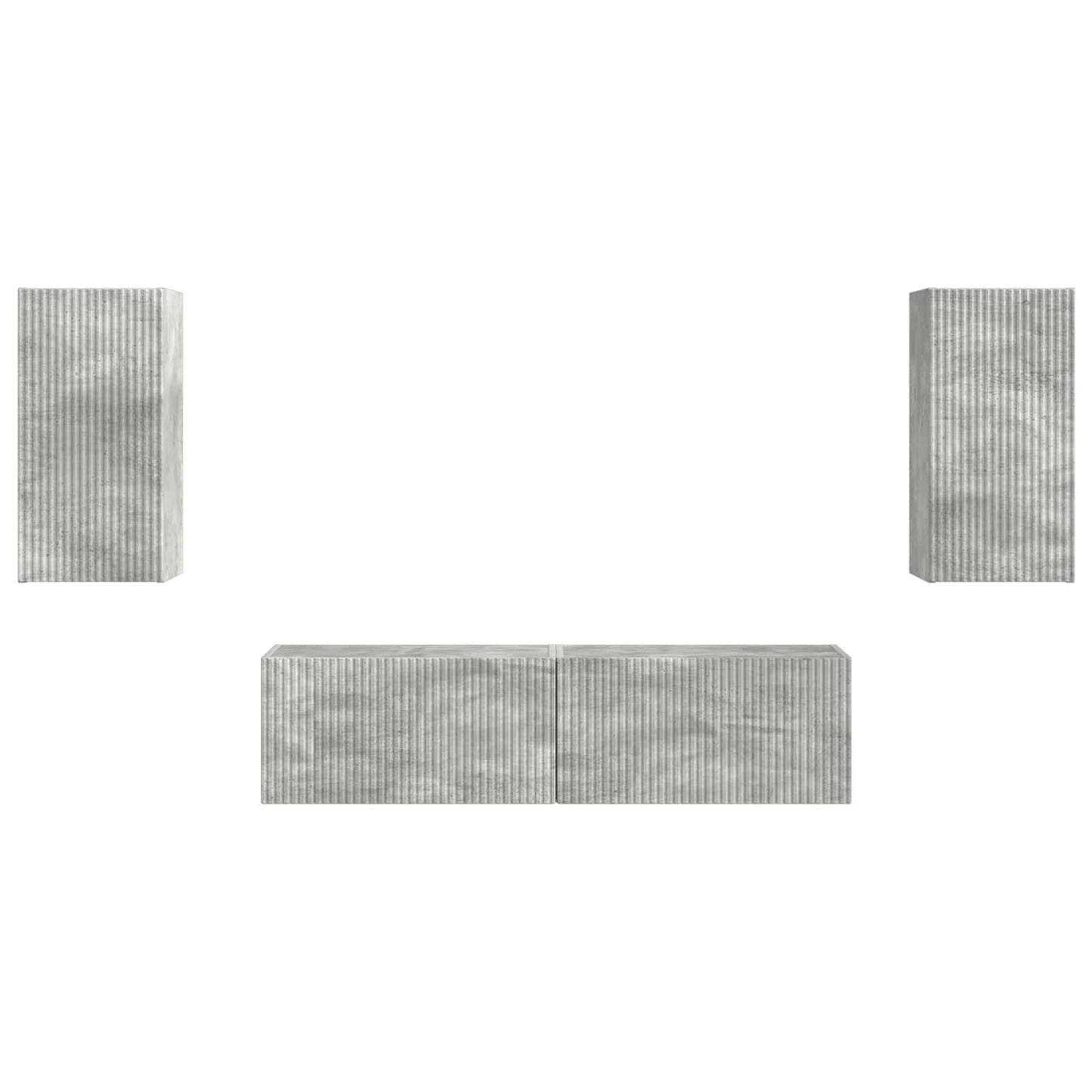 2 pcs Grigio cemento