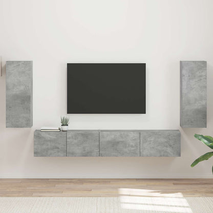 3 pcs Grigio cemento