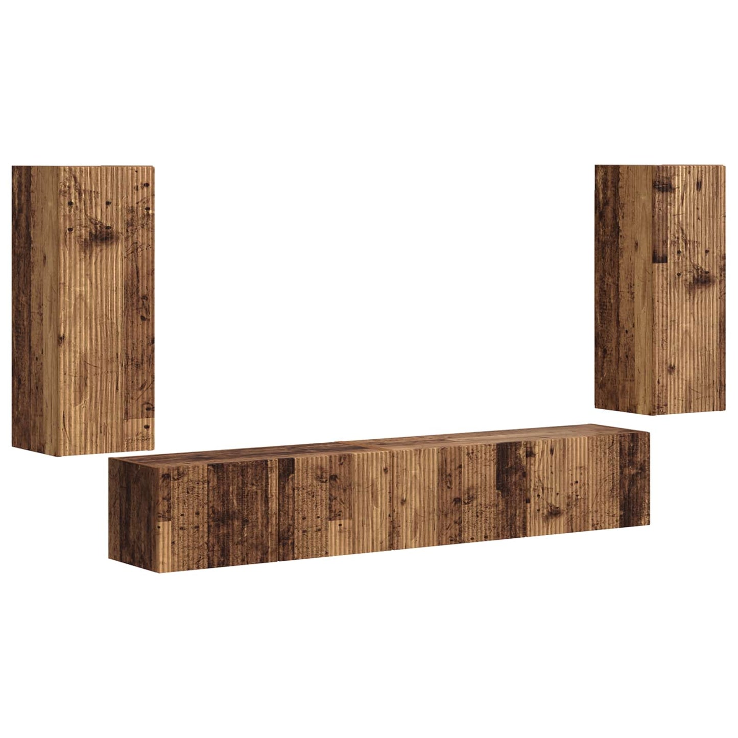 3 pcs Legno vecchio