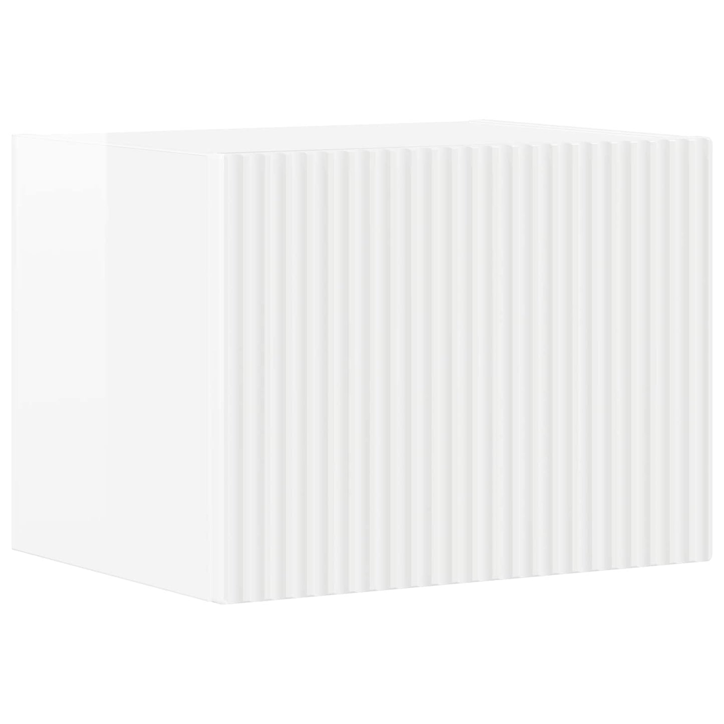 Mobile TV 3 pcs Bianco Lucido