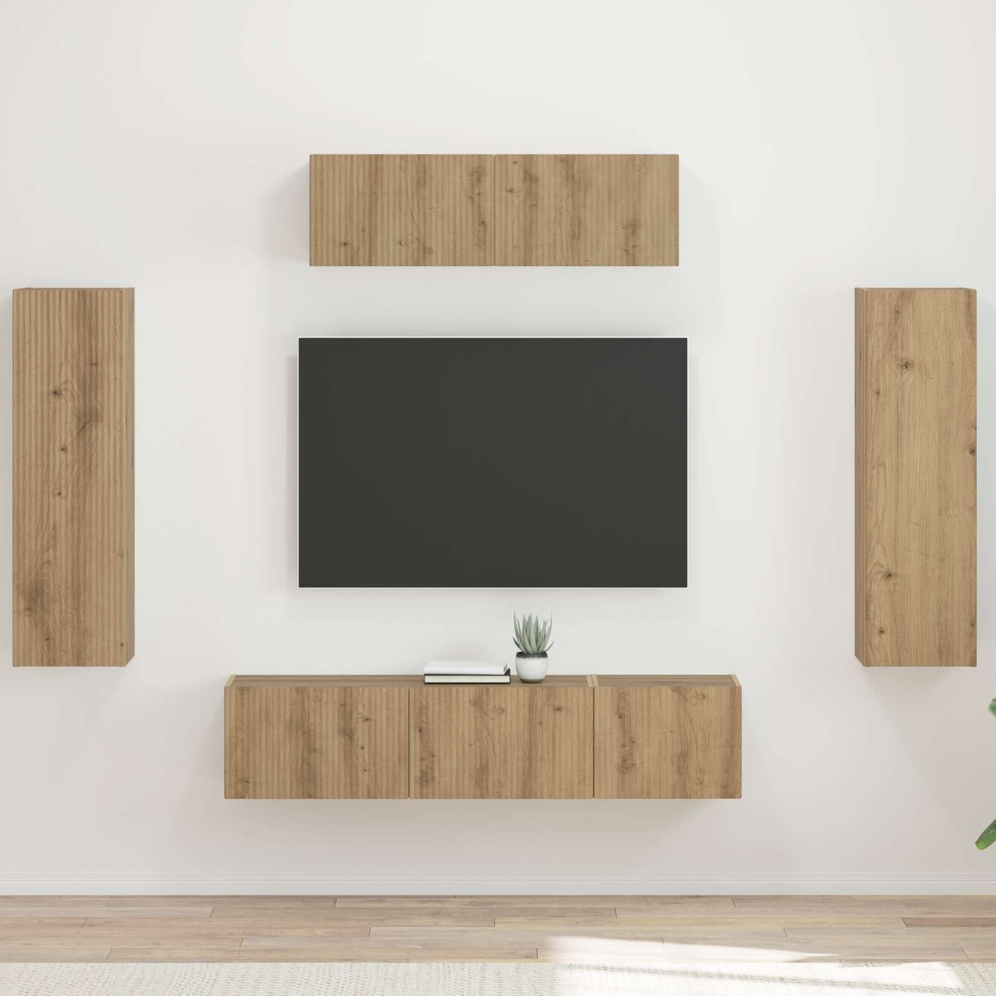 Mobile TV 3 pcs Rovere artigianale