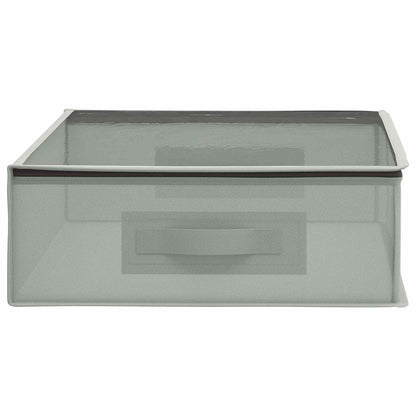 Scatola di stoccaggio con finestra trasparente in alto 2 pz