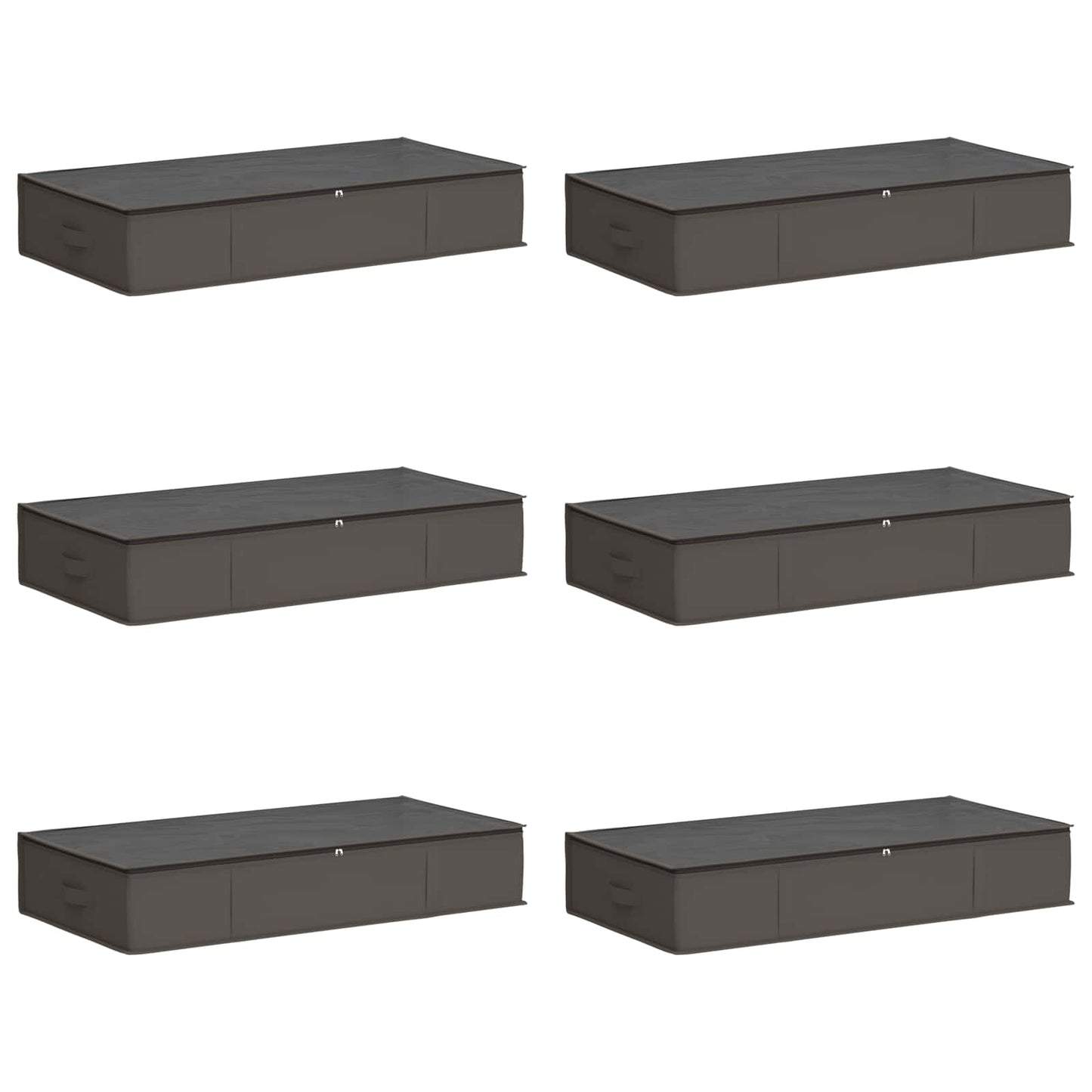Scatola di stoccaggio con finestra trasparente in alto 6 pcs | homemem39