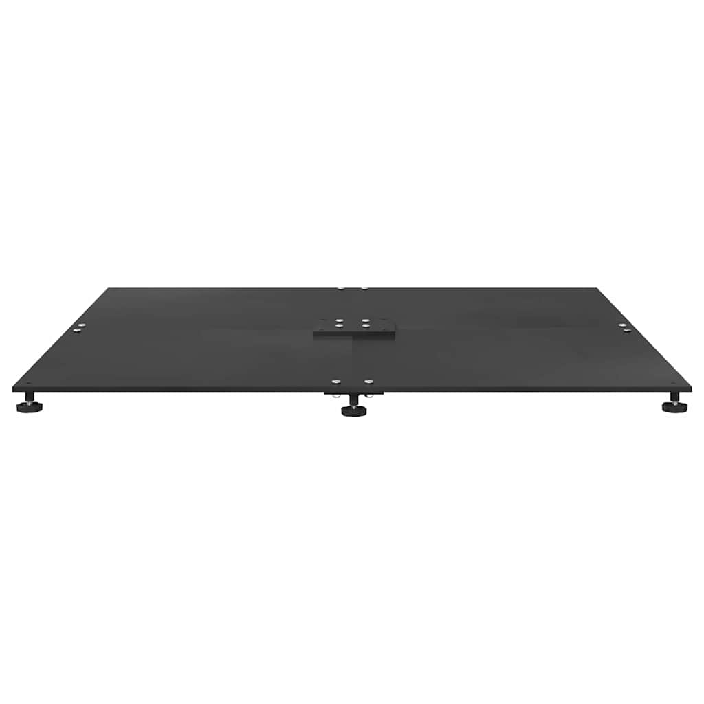 Base per ombrellone Nero 100 x 100 x 4 cm Acciaio | homemem39