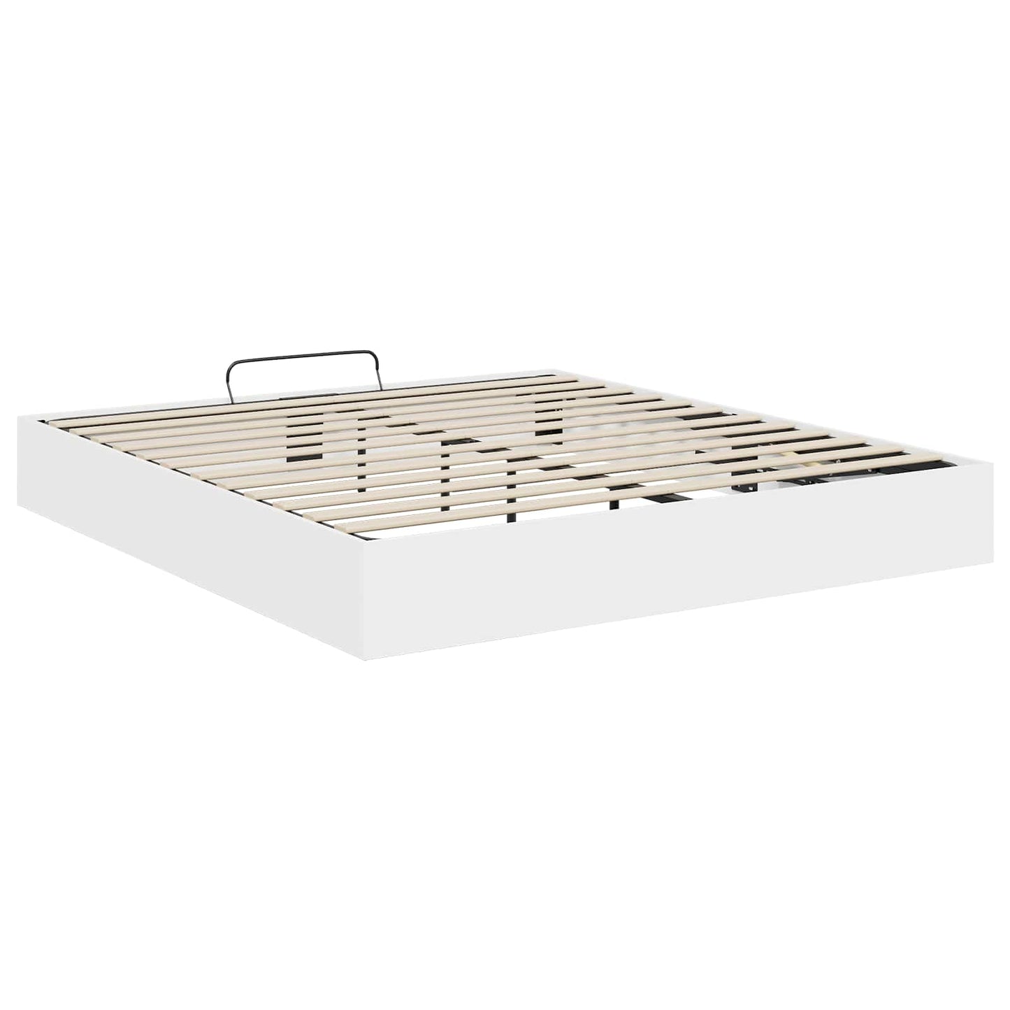 Letto ottomano Bianco 203 x 180 x 25 cm Legno ingegnerizzato | homemem39
