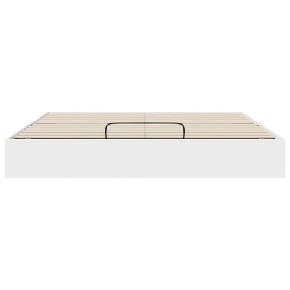 Letto ottomano Bianco 203 x 180 x 25 cm Legno ingegnerizzato | homemem39