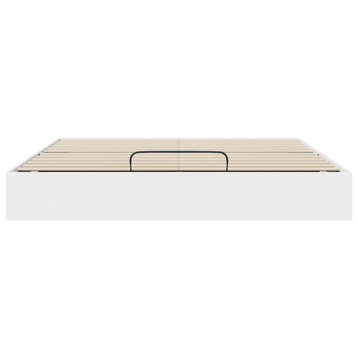 Letto ottomano Bianco 180 x 200 cm Legno ingegnerizzato