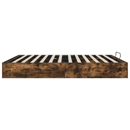 Letto ottomano Quercia Affumicata 203 x 180 x 25 cm | homemem39