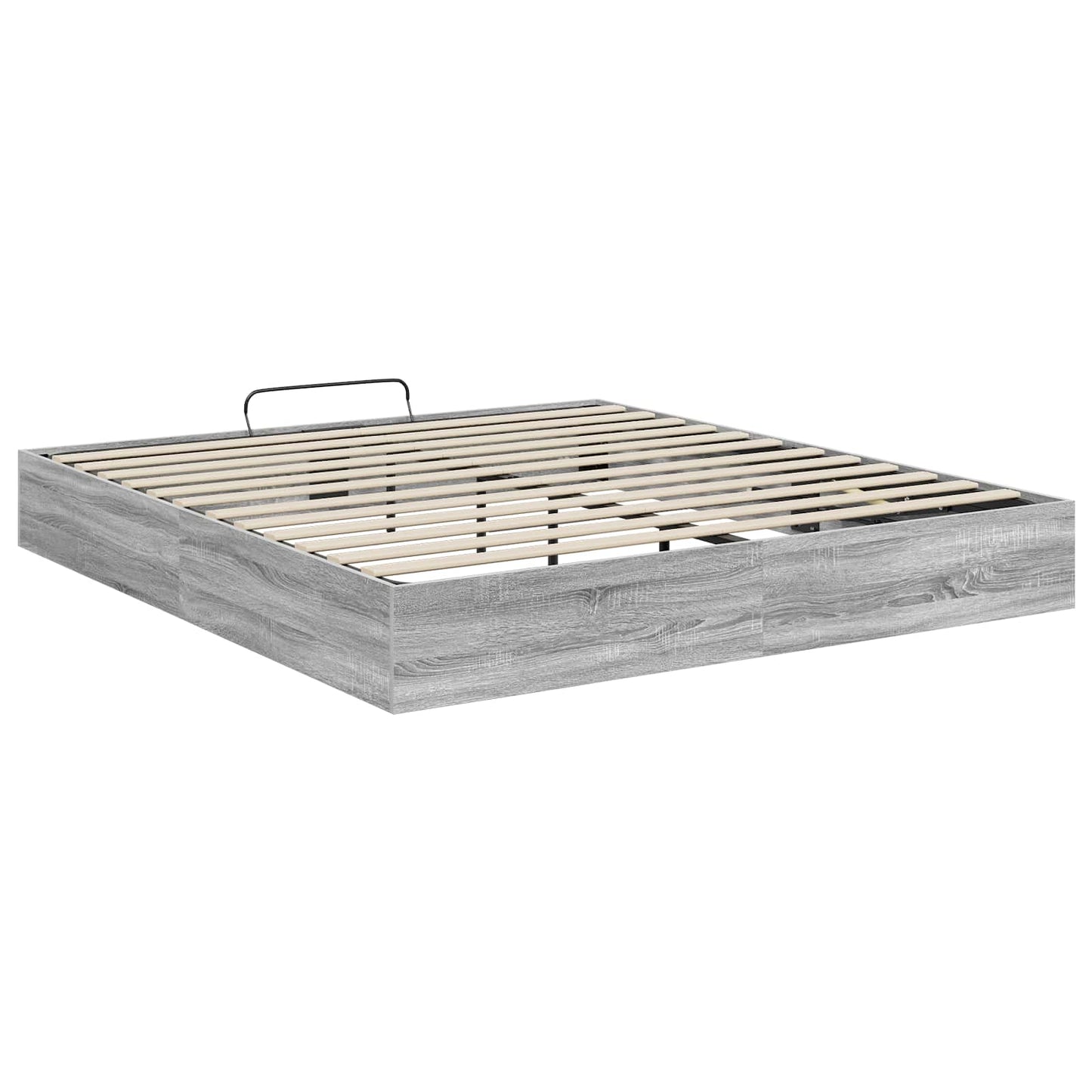 Letto ottomano Sonoma grigia 203 x 180 x 25 cm | homemem39