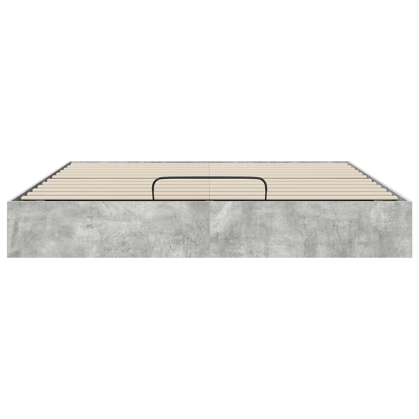 Letto ottomano Grigio Cemento 160 x 200 cm Legno ingegnerizzato | homemem39