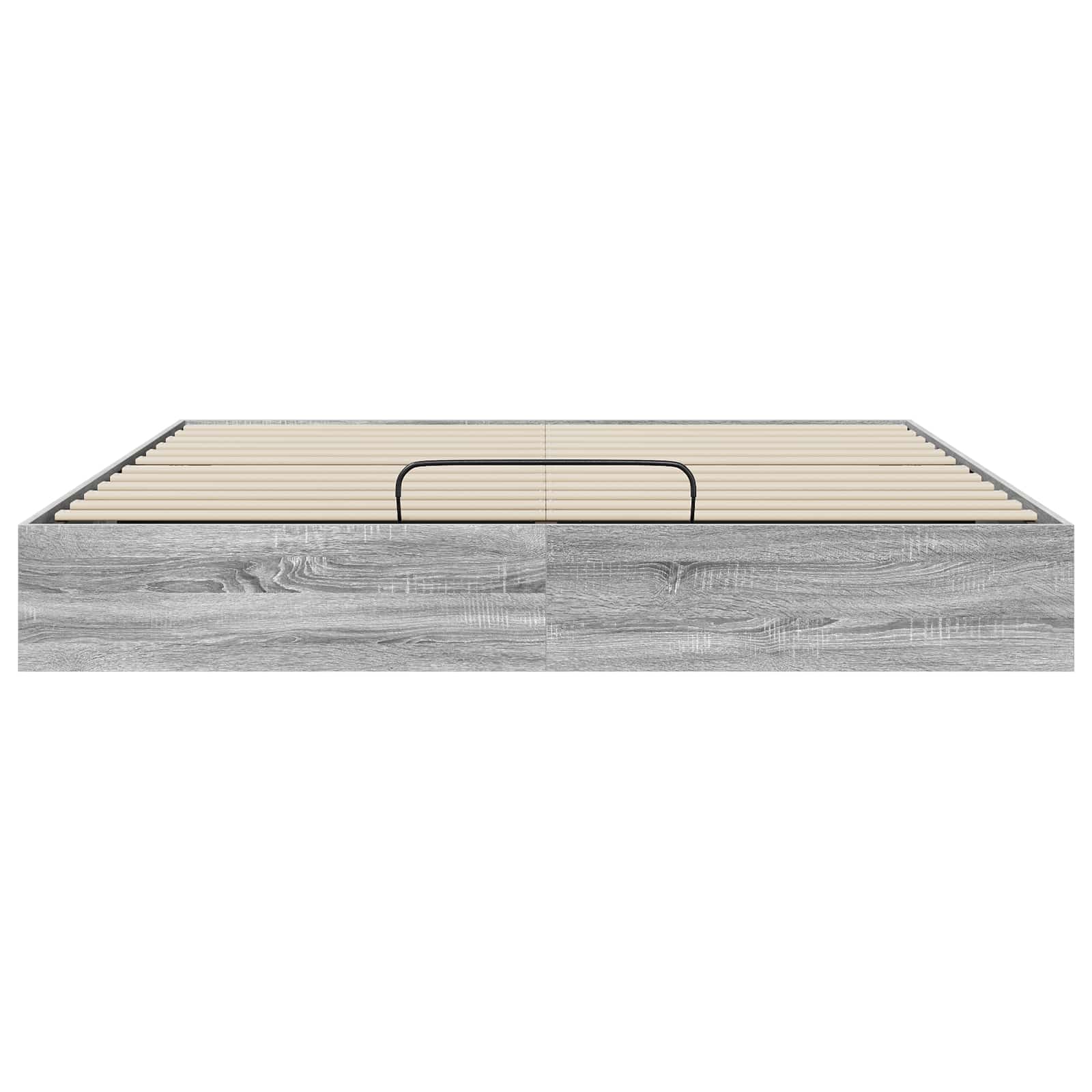 Letto ottomano Sonoma grigia 203 x 160 x 25 cm | homemem39