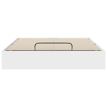 Letto ottomano Bianco 203 x 150 x 25 cm Legno ingegnerizzato | homemem39