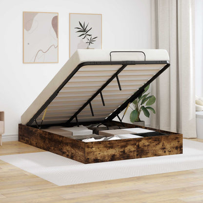Letto ottomano Quercia Affumicata 203 x 150 x 25 cm | homemem39