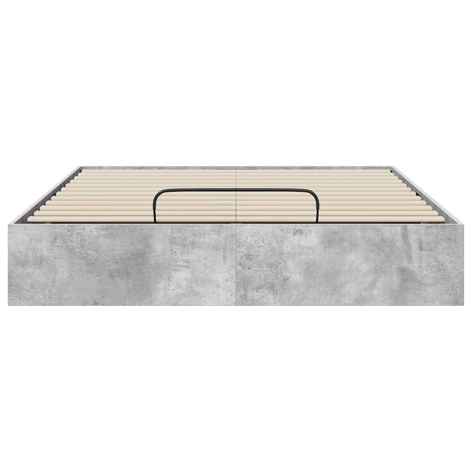 Letto ottomano Grigio Cemento 120 x 200 cm Legno ingegnerizzato | homemem39