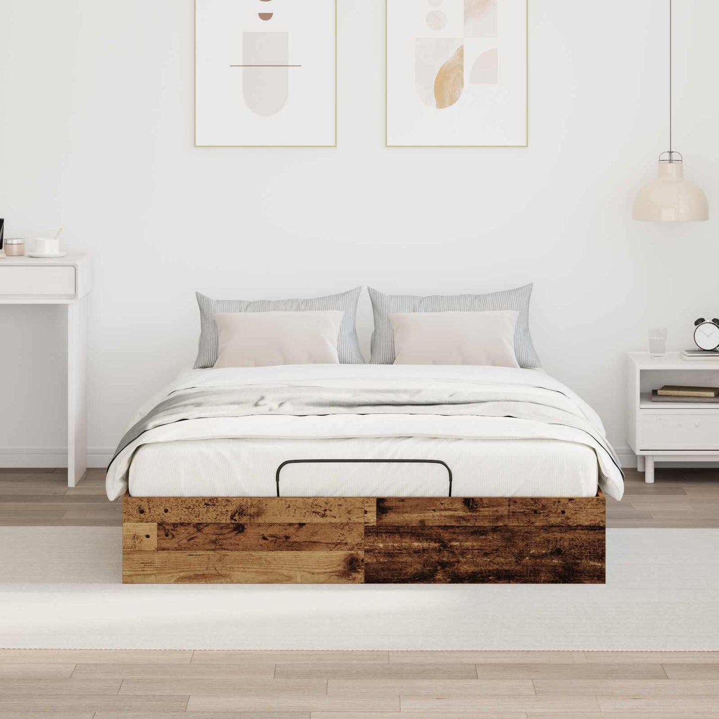Letto ottomano Legno vecchio 203 x 120 x 25 cm | homemem39