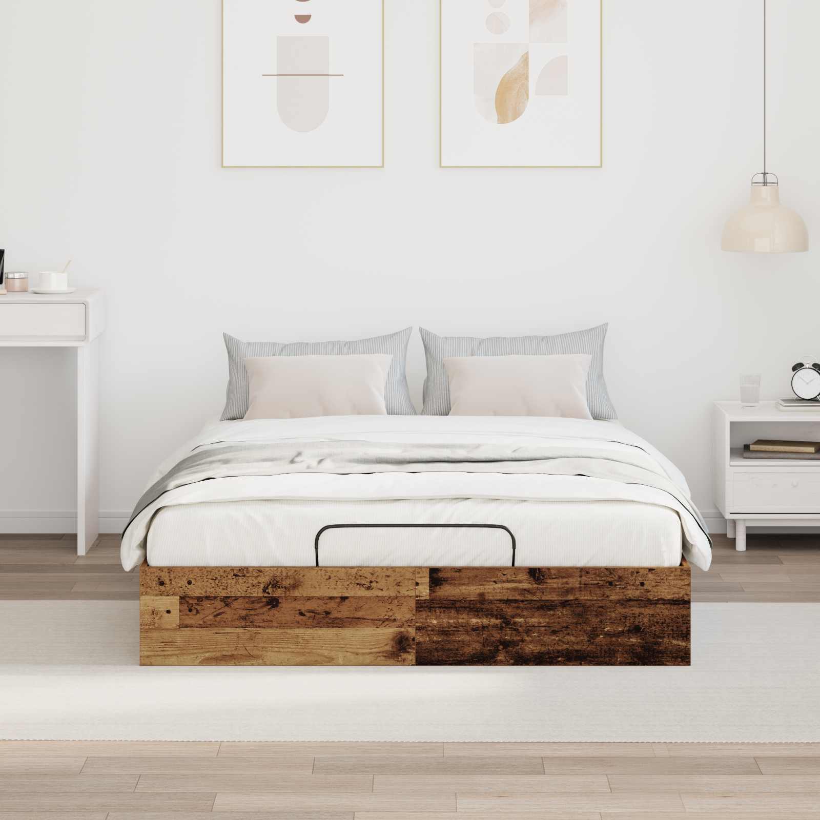 Letto ottomano Legno vecchio 203 x 120 x 25 cm | homemem39