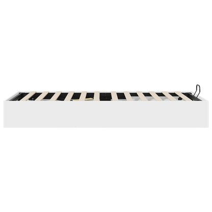 Letto ottomano Bianco 203 x 100 x 25 cm Legno ingegnerizzato | homemem39