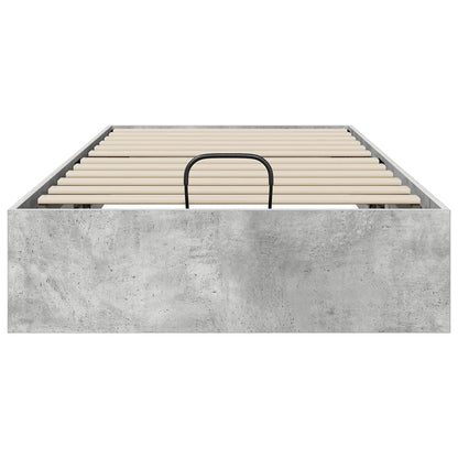 Letto ottomano Grigio Cemento 100 x 200 cm Legno ingegnerizzato | homemem39