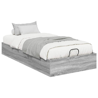 Letto ottomano Sonoma grigia 203 x 100 x 25 cm | homemem39