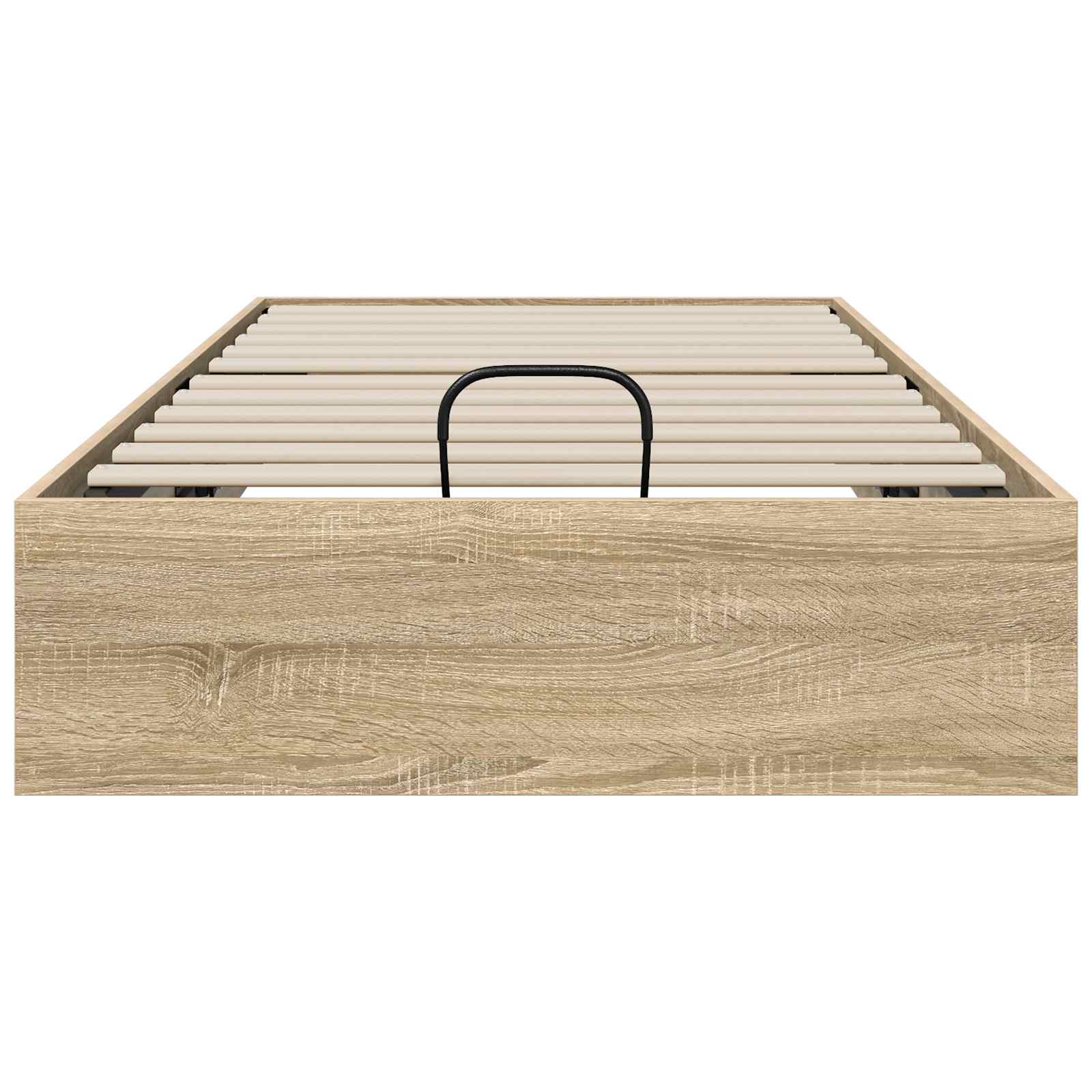 Letto ottomano con archiviazione Rovere Sonoma 203 x 90 x 25 cm | homemem39