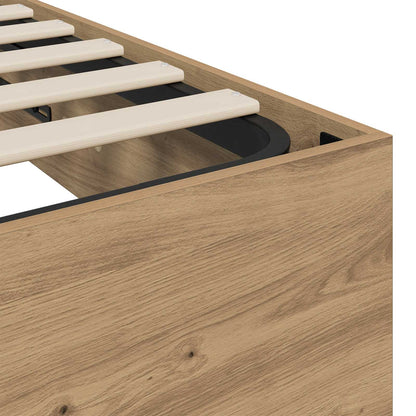 Letto ottomano con archiviazione Rovere Artigianale 90 x 200 cm | homemem39