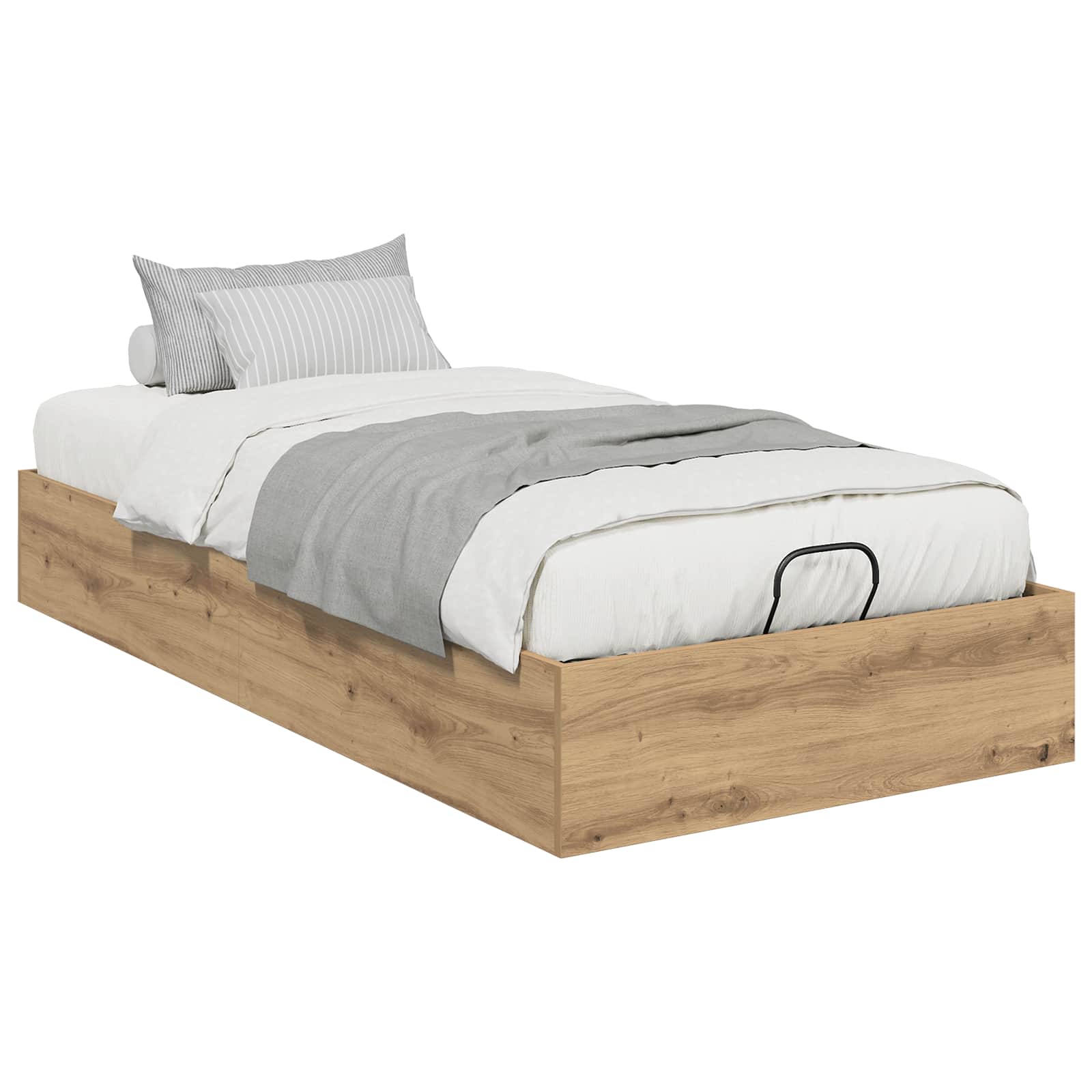 Letto ottomano con archiviazione Rovere Artigianale 90 x 200 cm | homemem39