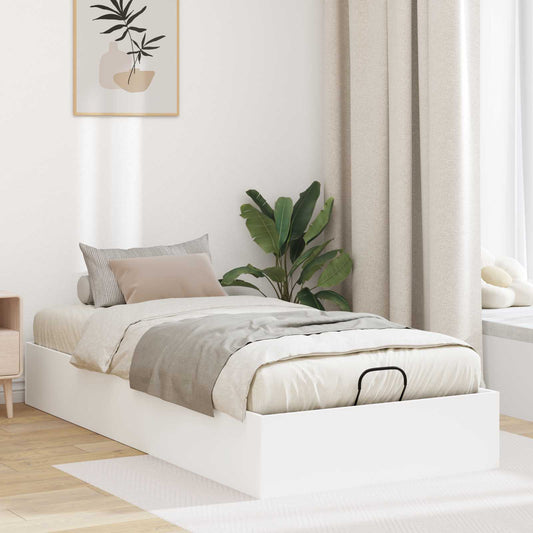 Letto ottomano Bianco 80,5 x 200 cm Legno ingegnerizzato | homemem39