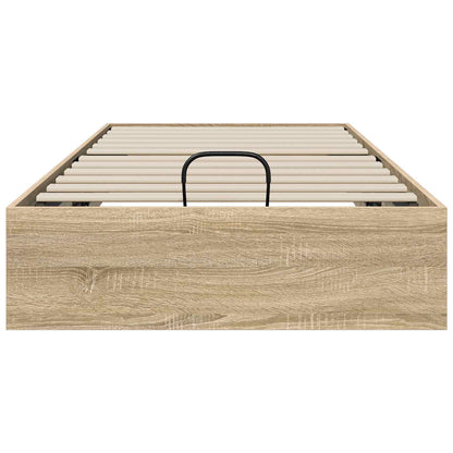 Letto ottomano Rovere Sonoma 203 x 80,5 x 25 cm | homemem39