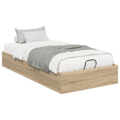 Letto ottomano Rovere Sonoma 203 x 80,5 x 25 cm | homemem39
