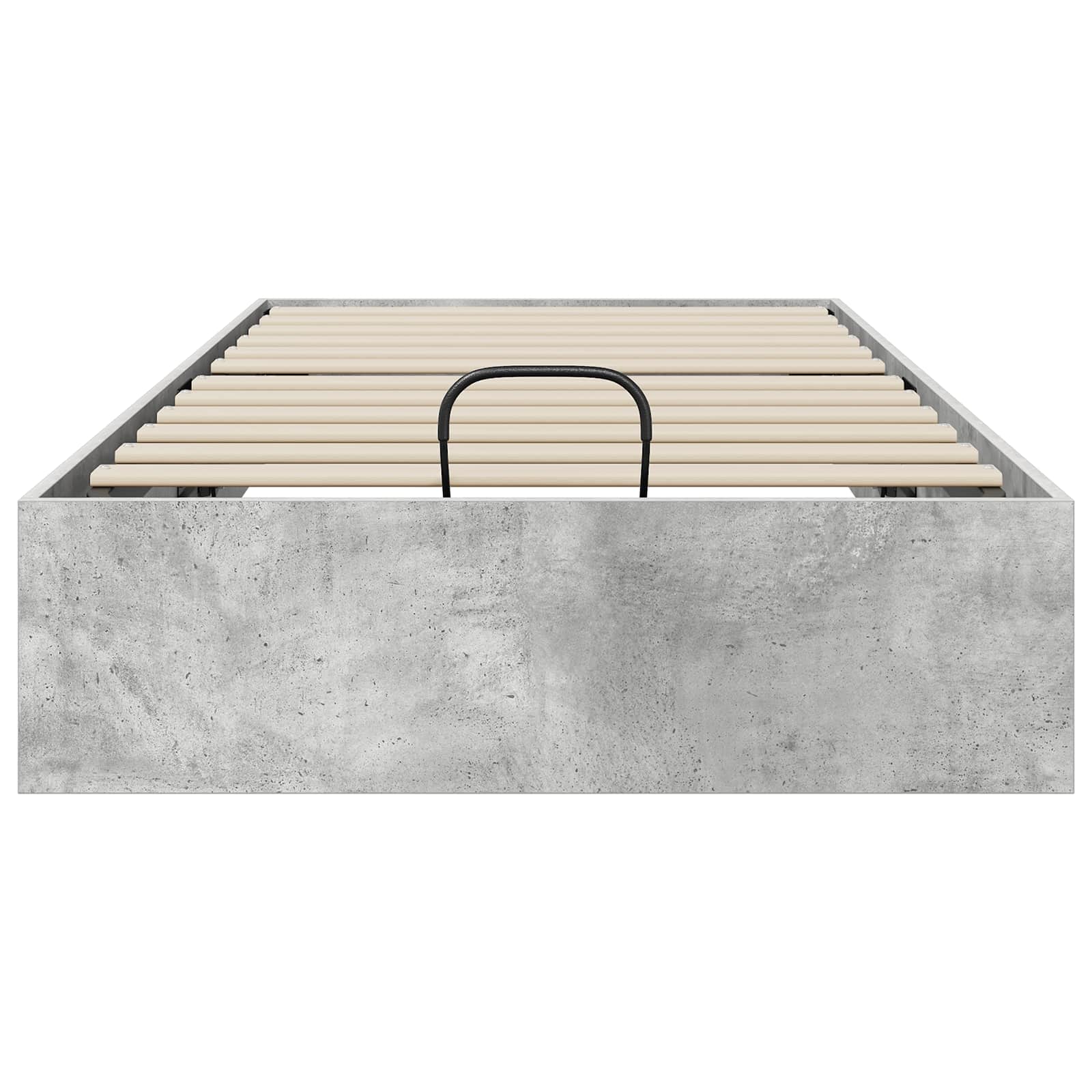 Letto ottomano con archiviazione Grigio Cemento 80,5 x 200 cm | homemem39